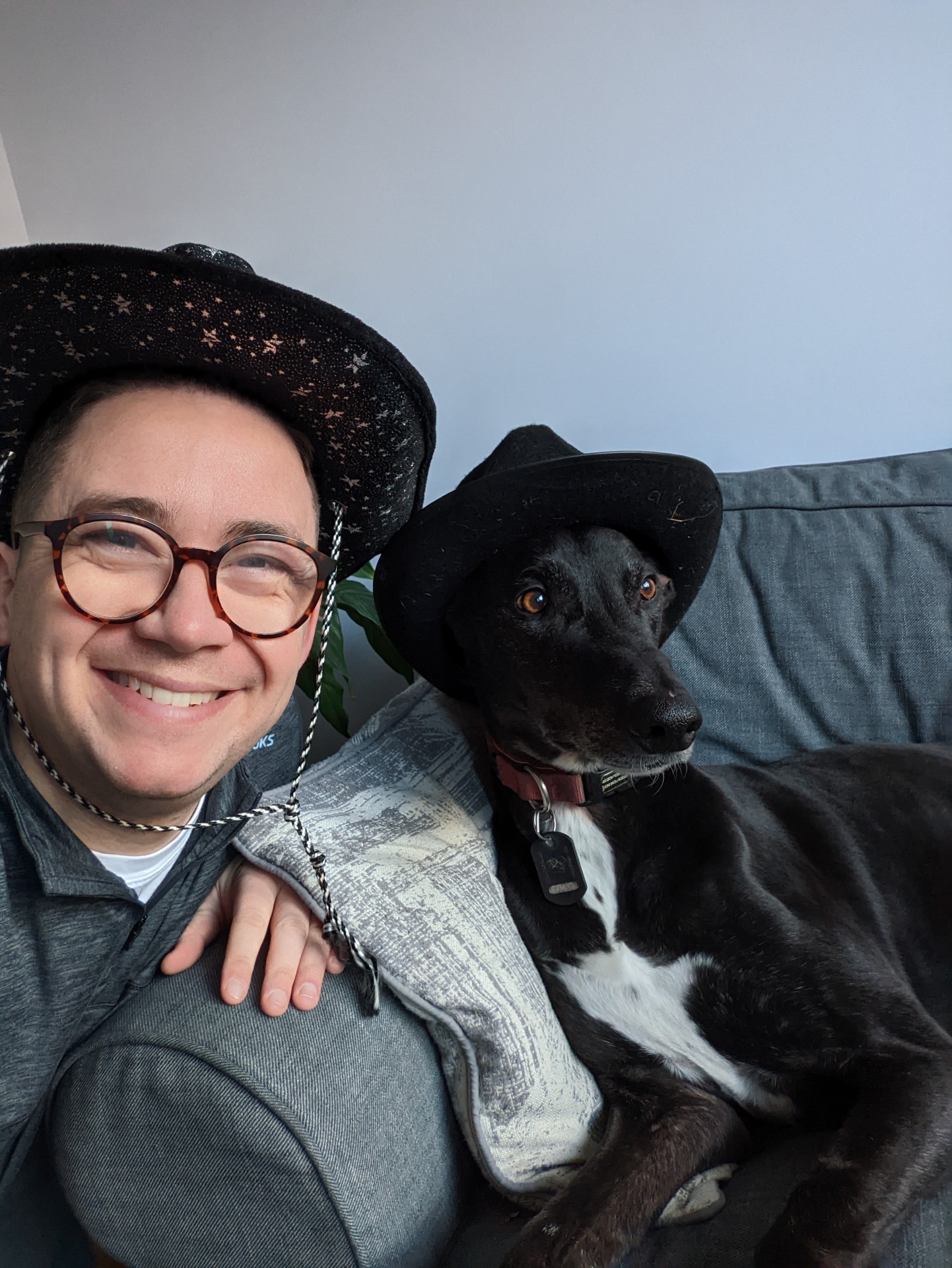 Ed with Buddy